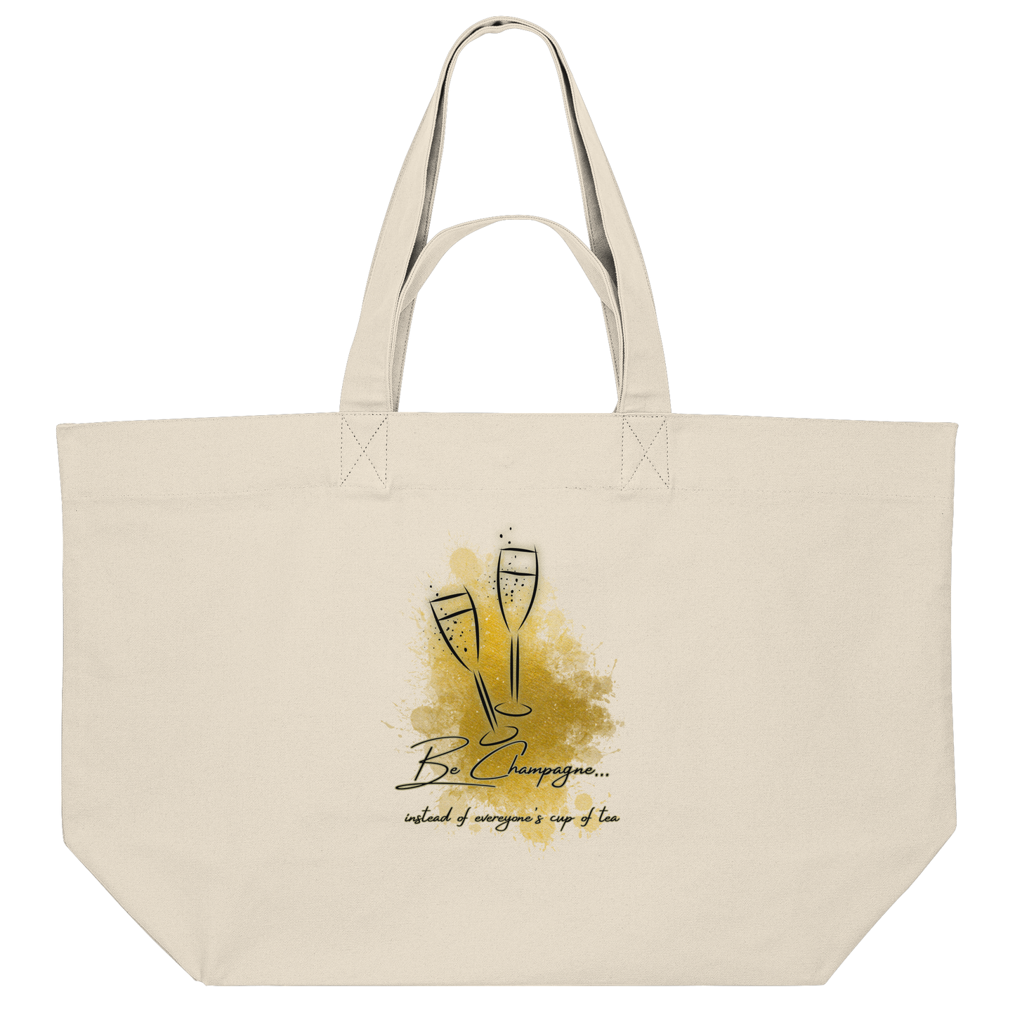 CHAMPAGNE! - Organic Shopping Bag
