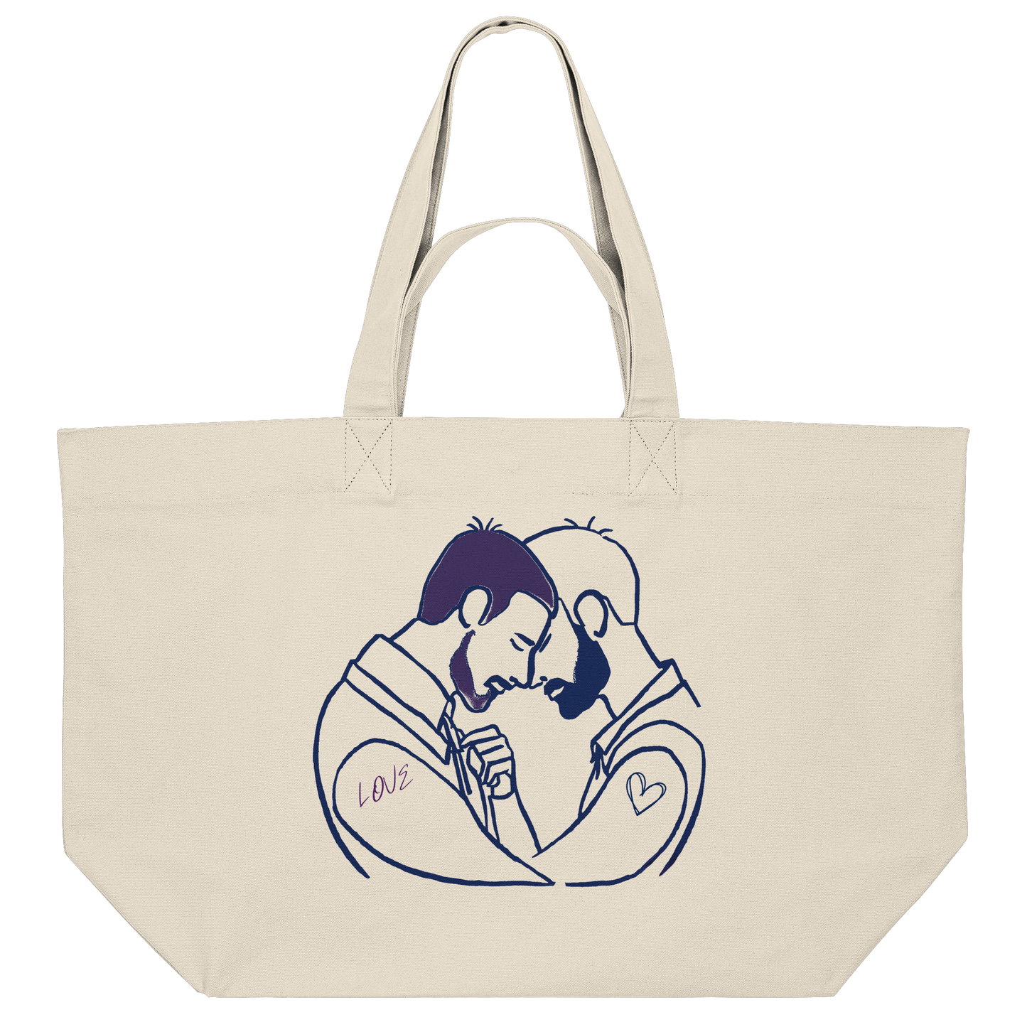 LOVE! - Organic Shopping Bag