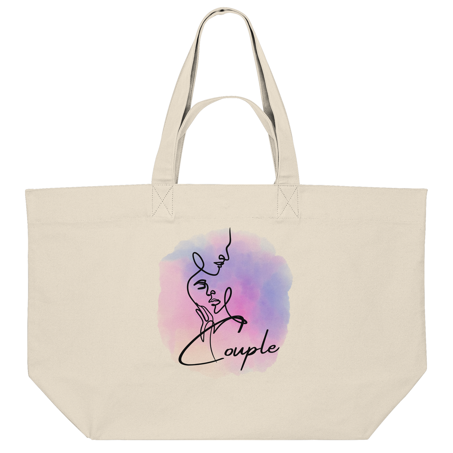COUPLELINES! - Organic Shopping Bag