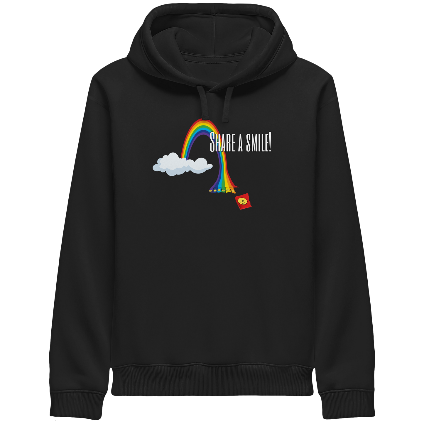 SHAREASMILE! - Organic Side Pocket Hoodie