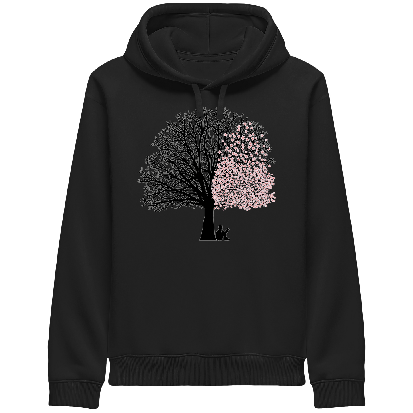 SAKURA SHADOW! - Organic Side Pocket Hoodie