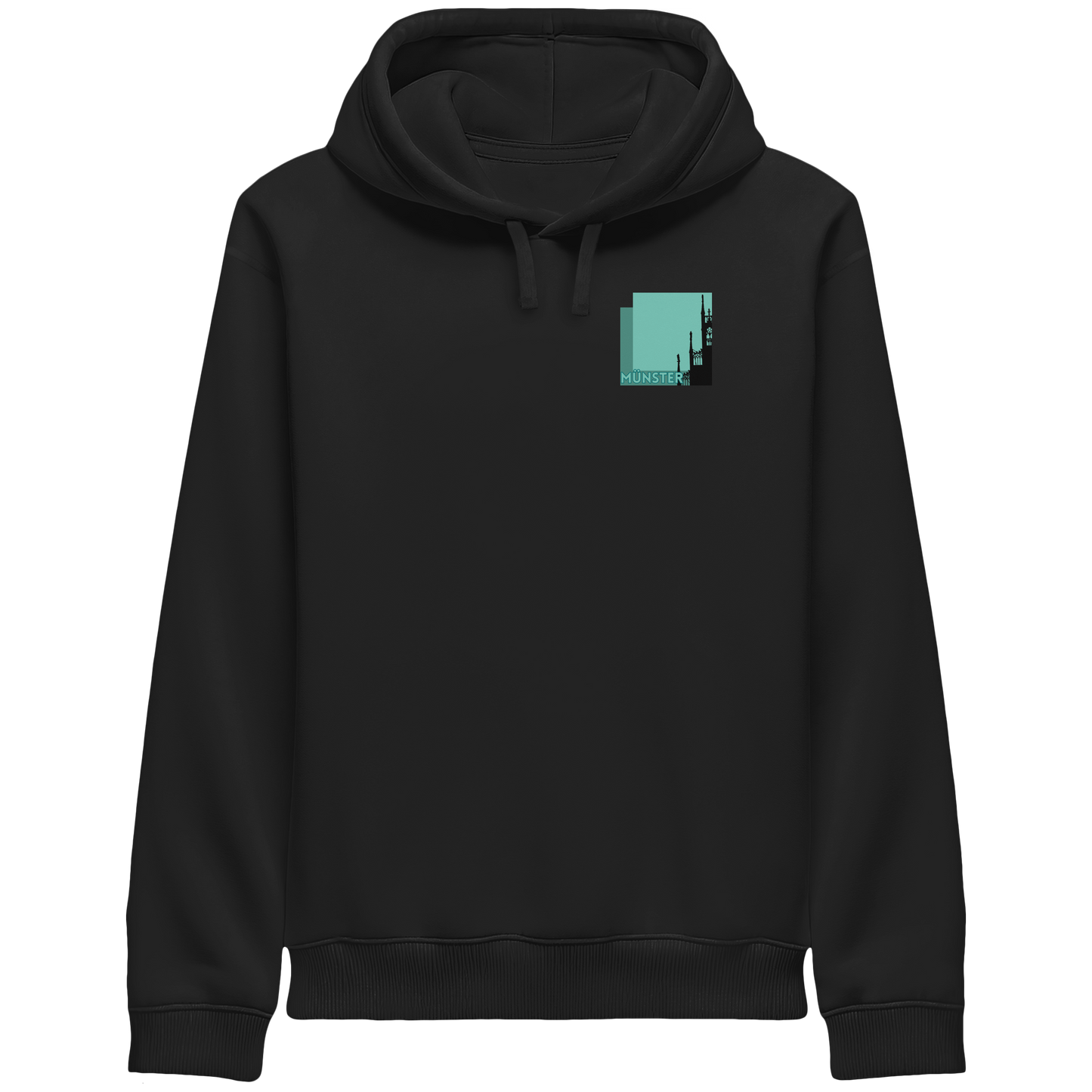 MÜNSTER SILHOUETTE! - Organic Side Pocket Hoodie