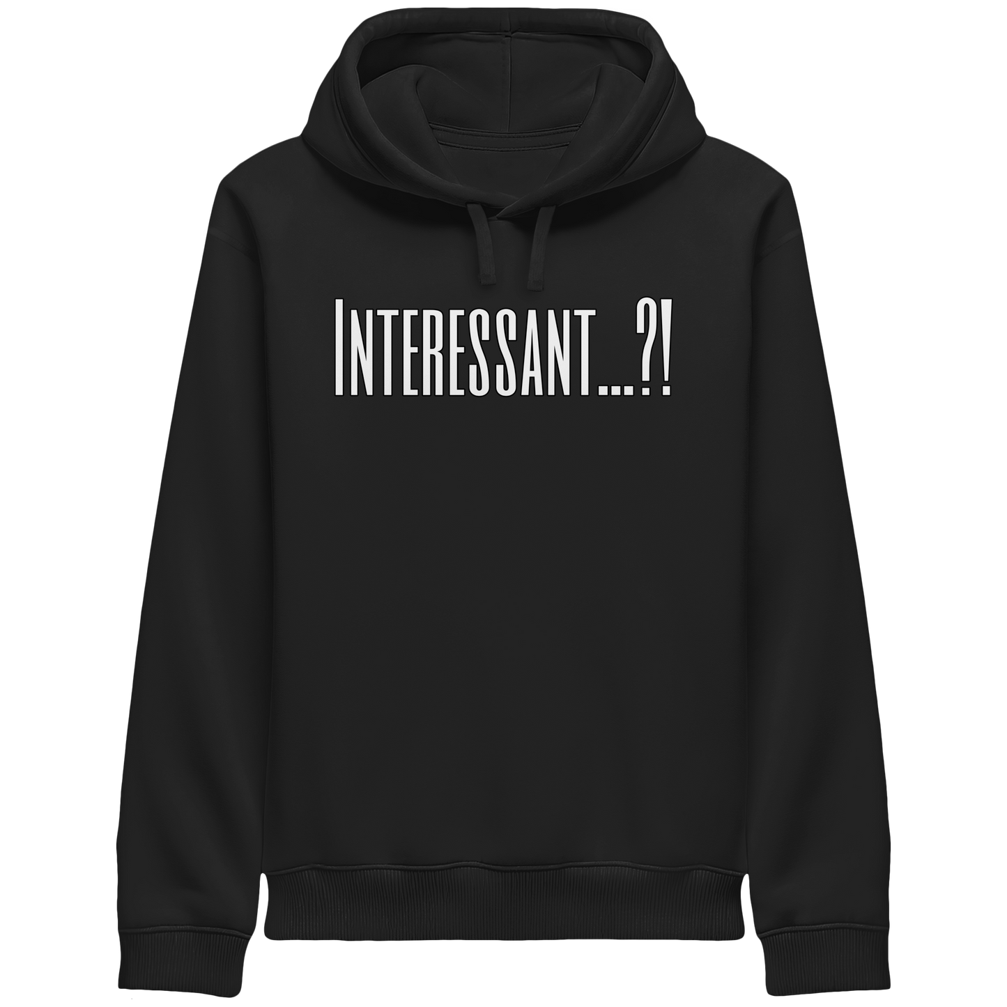 INTERESTING...? - Organic Side Pocket Hoodie