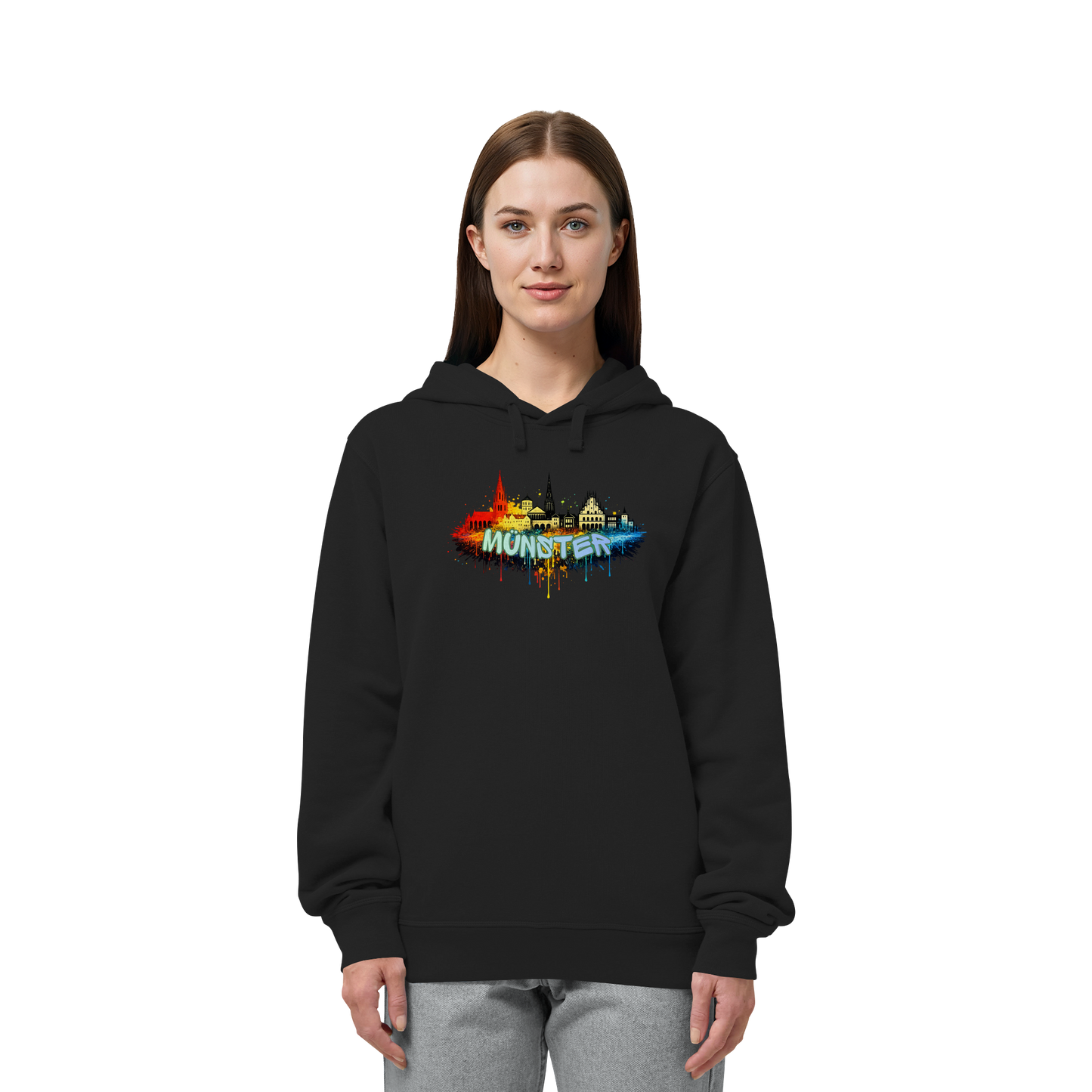 MÜNSTERSPRAY! - Organic Side Pocket Hoodie