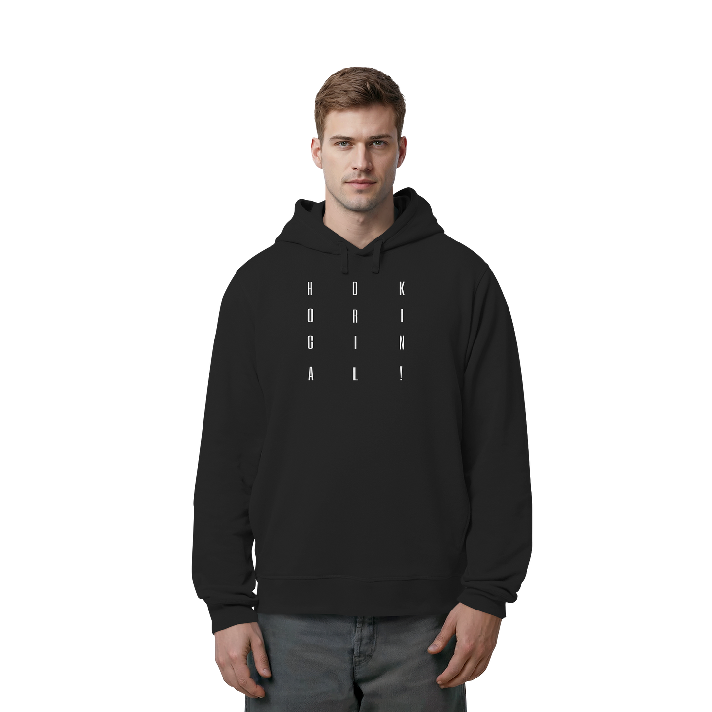 HDKORIGINALSQUARE! - Organic Side Pocket Hoodie