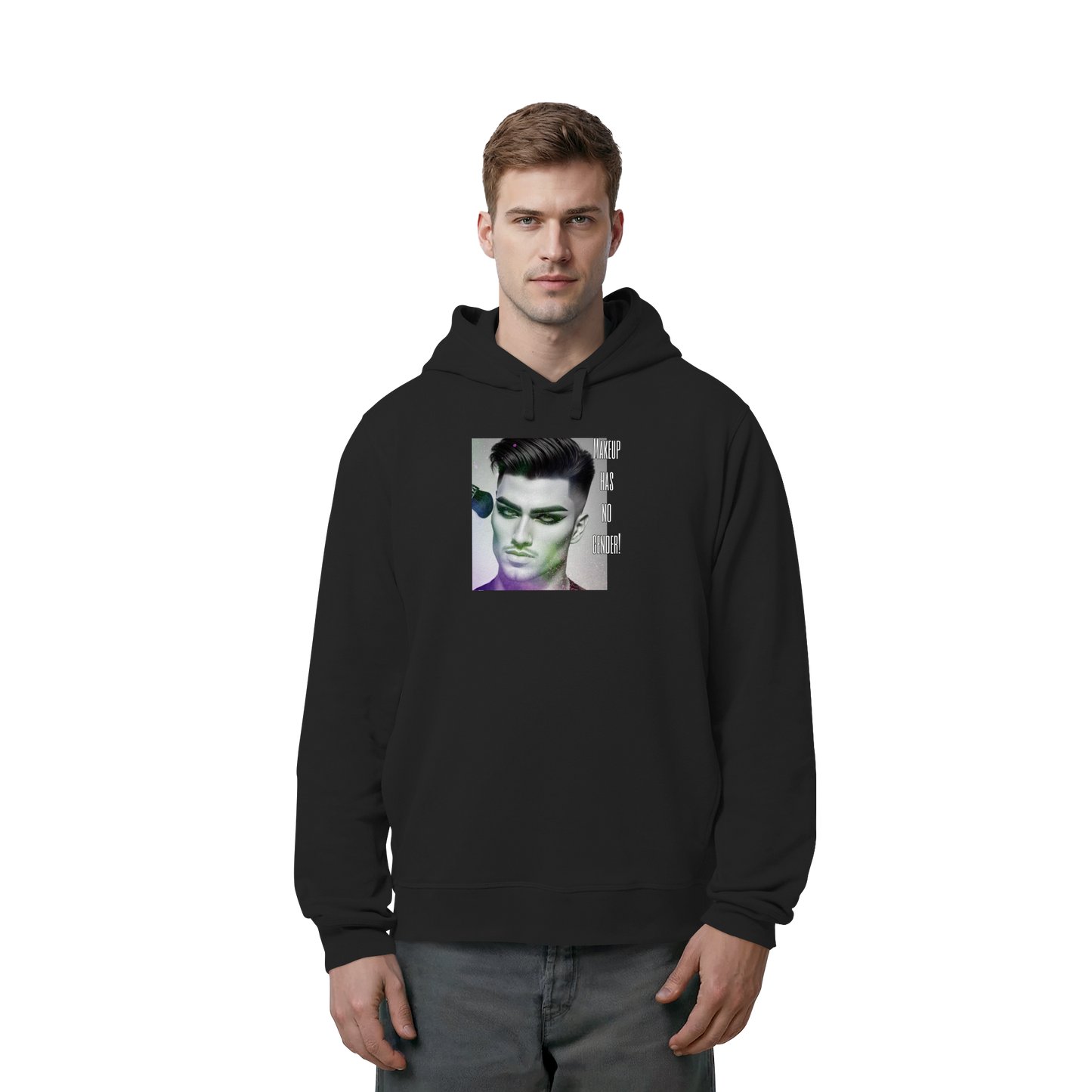 MAKEUPHASNOGENDER! - Organic Side Pocket Hoodie