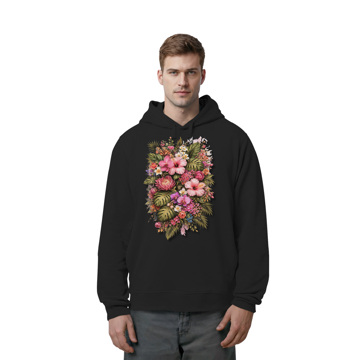 FLOWERPOWER! - Organic Side Pocket Hoodie