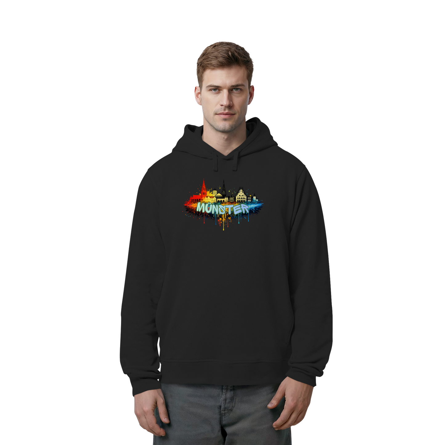 MÜNSTERSPRAY! - Organic Side Pocket Hoodie
