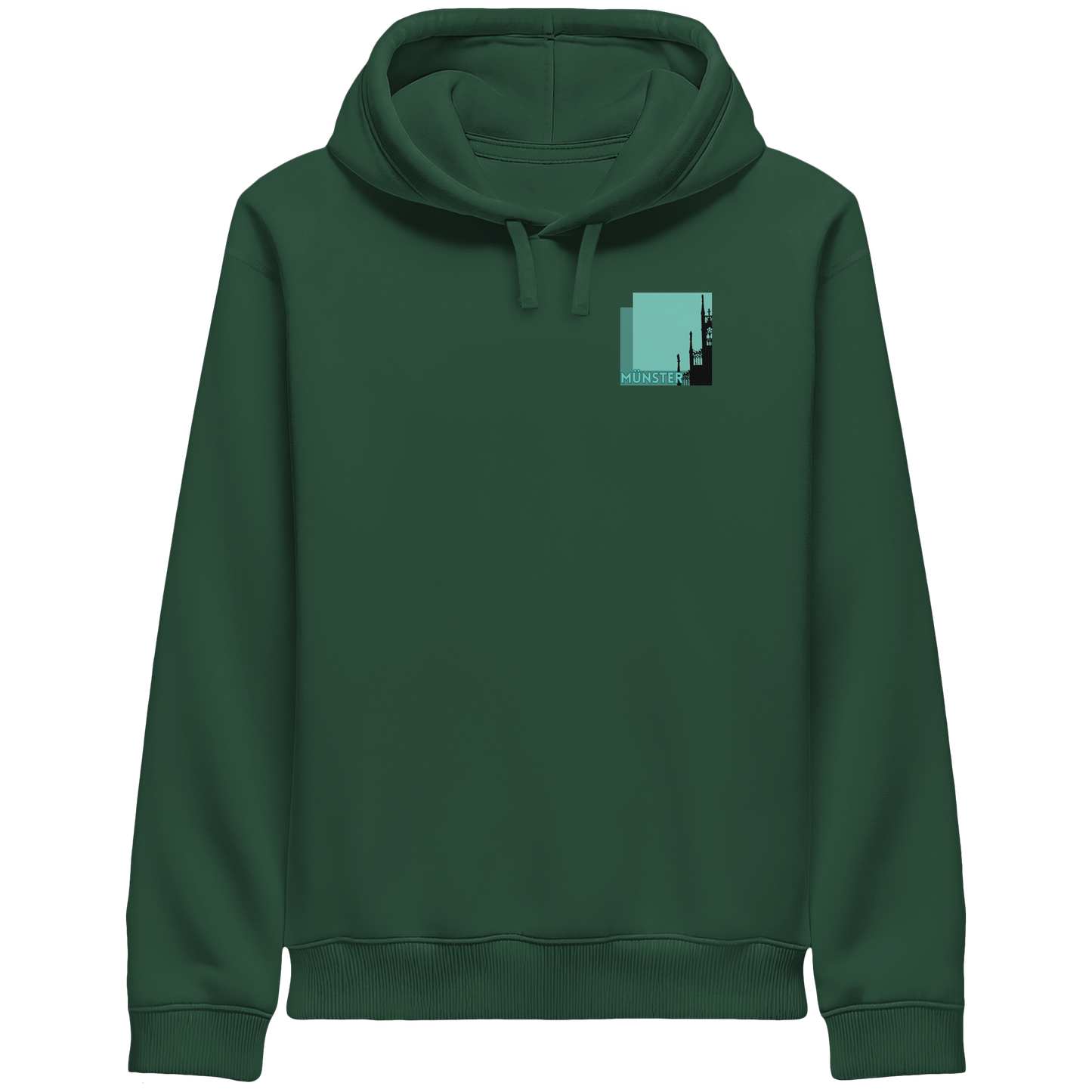 MÜNSTER SILHOUETTE! - Organic Side Pocket Hoodie