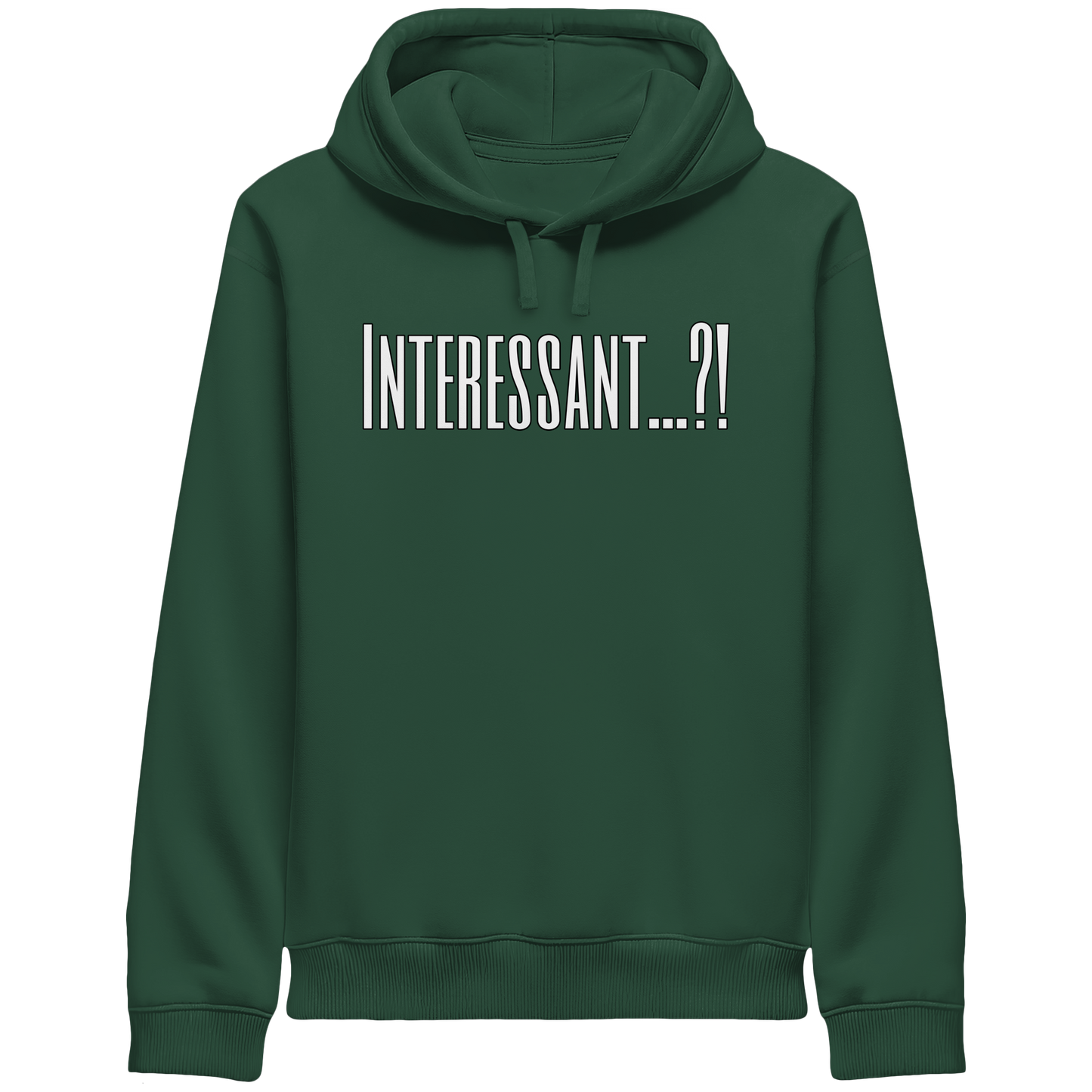 INTERESTING...? - Organic Side Pocket Hoodie