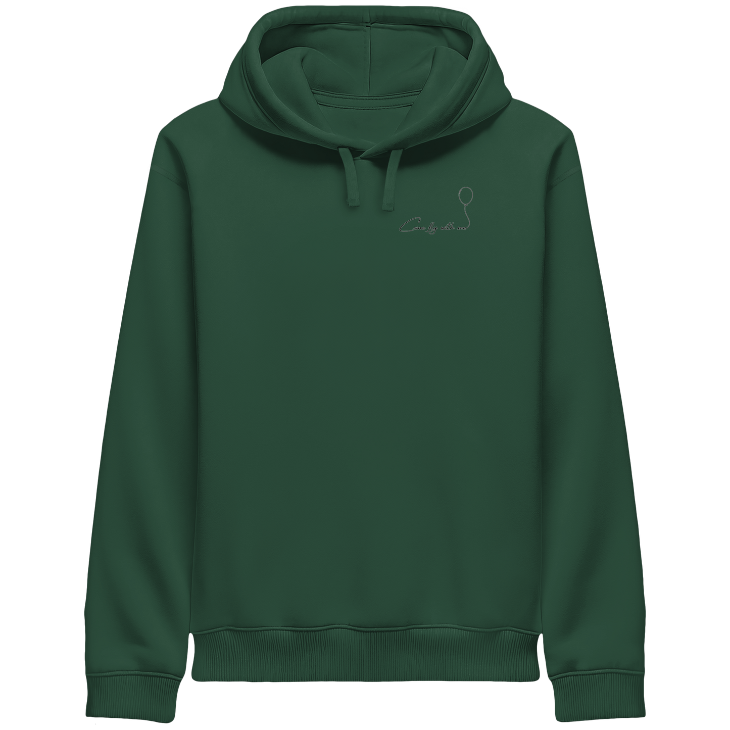 COMEFLYWITHME! - Organic Side Pocket Hoodie