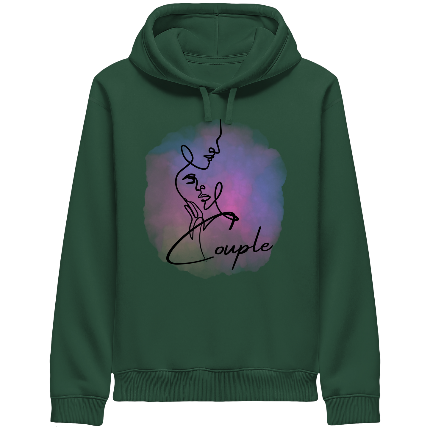 COUPLELINES! - Organic Side Pocket Hoodie