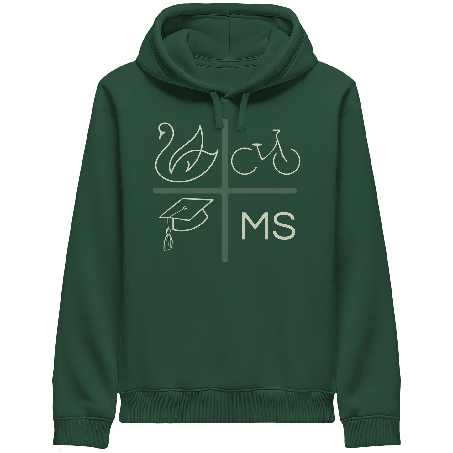 MUENSTERELEMENTS! - Organic Side Pocket Hoodie