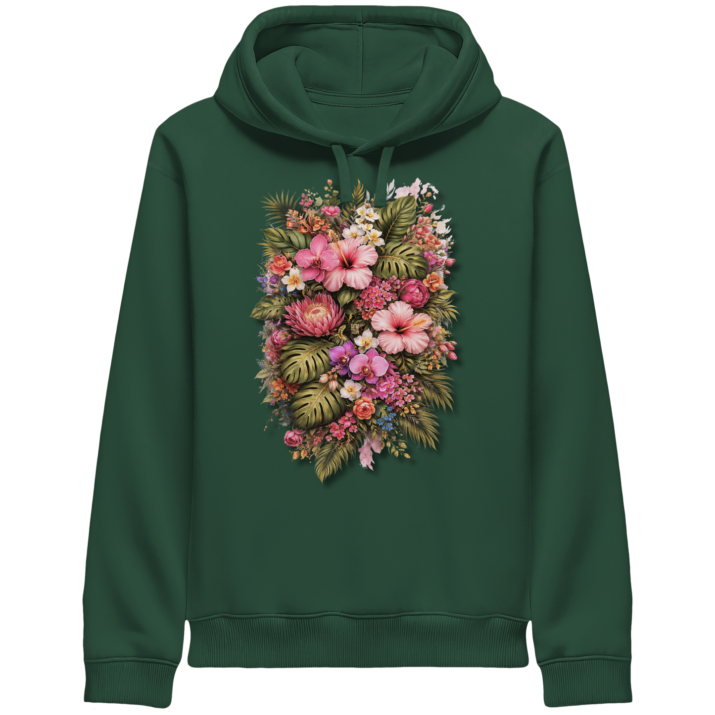 FLOWERPOWER! - Organic Side Pocket Hoodie
