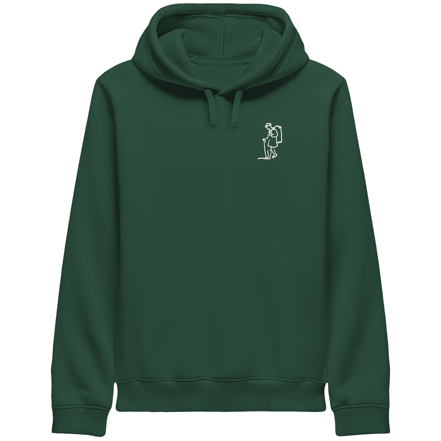 KIEPENKERL! (Stick) - Organic Side Pocket Hoodie
