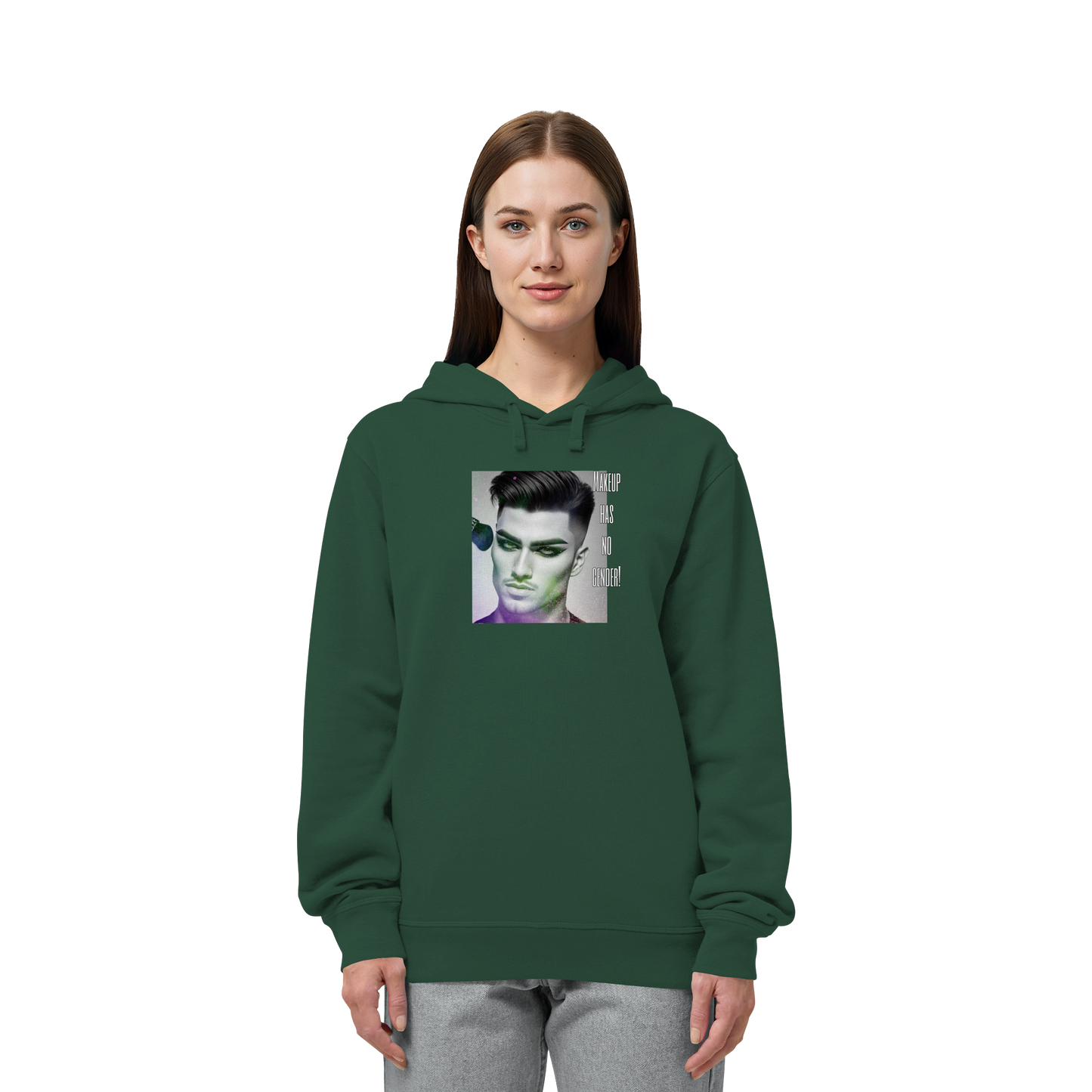 MAKEUPHASNOGENDER! - Organic Side Pocket Hoodie