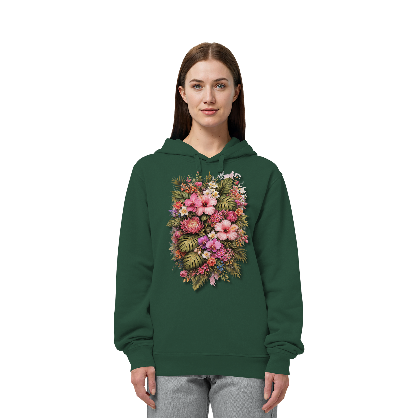 FLOWERPOWER! - Organic Side Pocket Hoodie