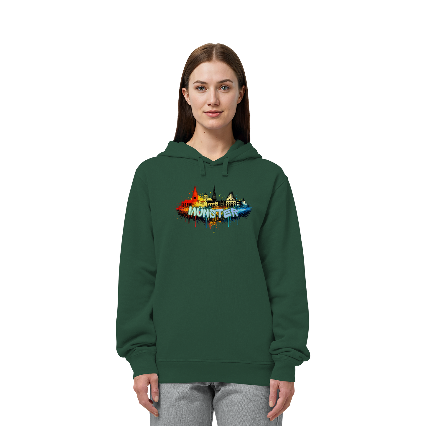 MÜNSTERSPRAY! - Organic Side Pocket Hoodie
