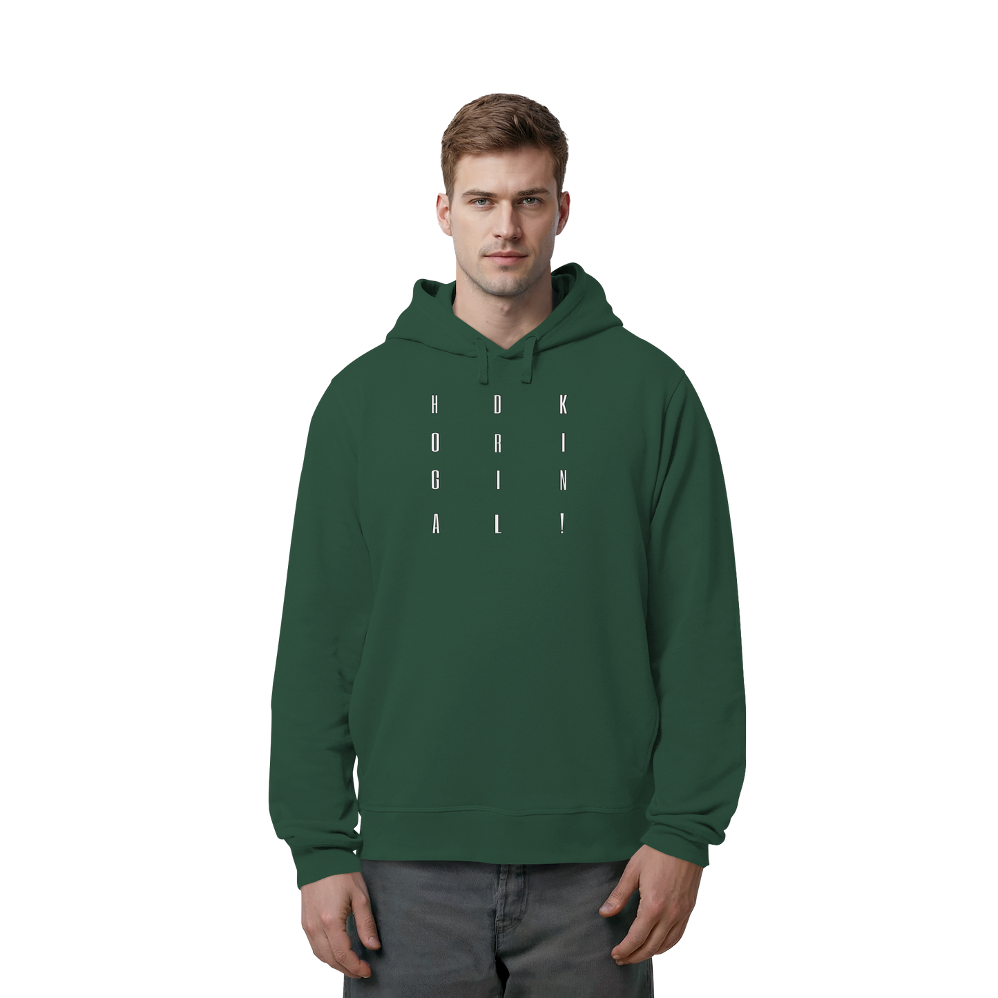 HDKORIGINALSQUARE! - Organic Side Pocket Hoodie