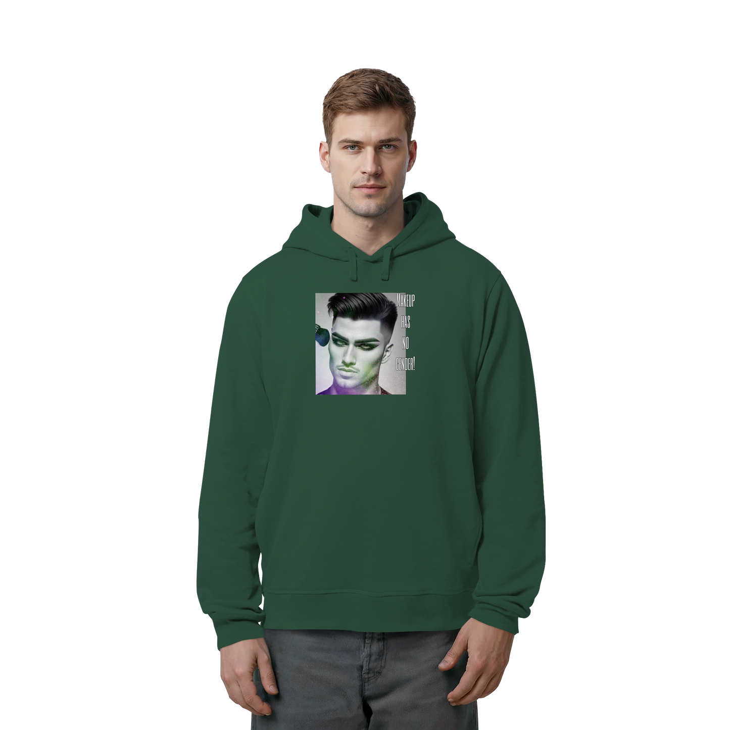 MAKEUPHASNOGENDER! - Organic Side Pocket Hoodie
