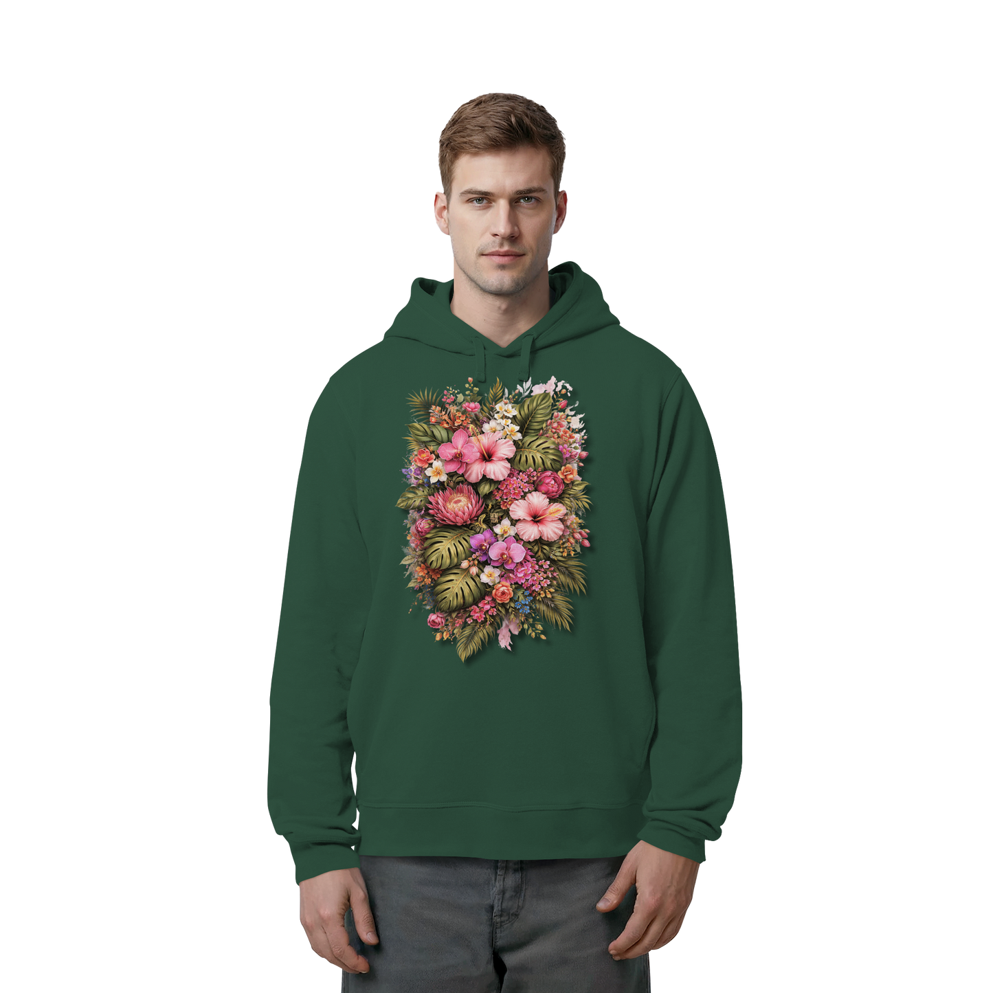 FLOWERPOWER! - Organic Side Pocket Hoodie