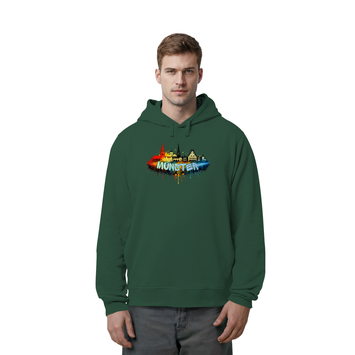 MÜNSTERSPRAY! - Organic Side Pocket Hoodie