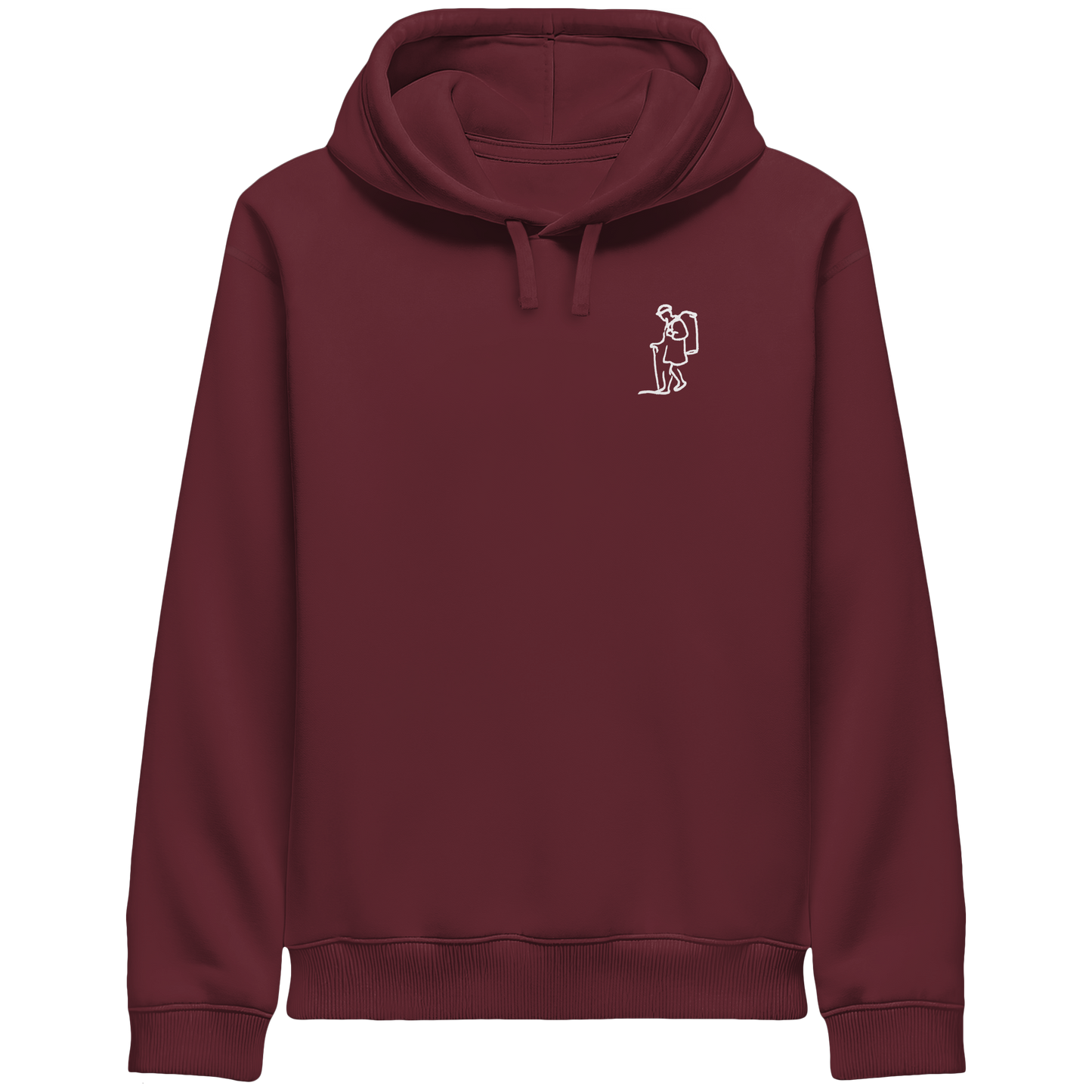KIEPENKERL! (Stick) - Organic Side Pocket Hoodie