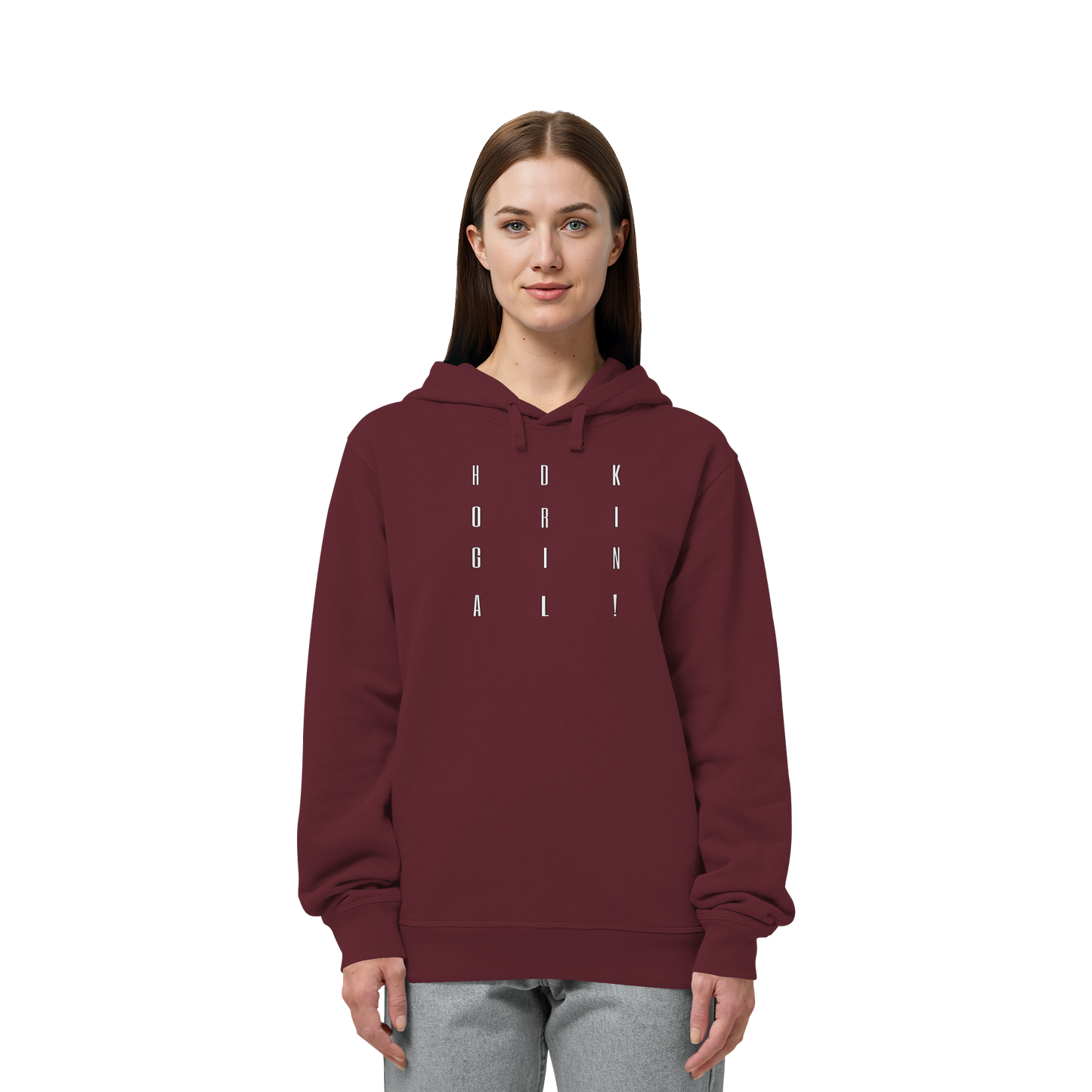 HDKORIGINALSQUARE! - Organic Side Pocket Hoodie