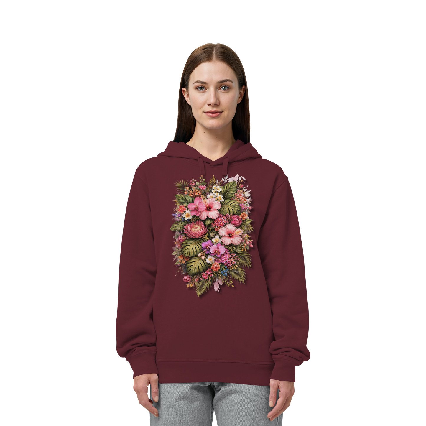 FLOWERPOWER! - Organic Side Pocket Hoodie