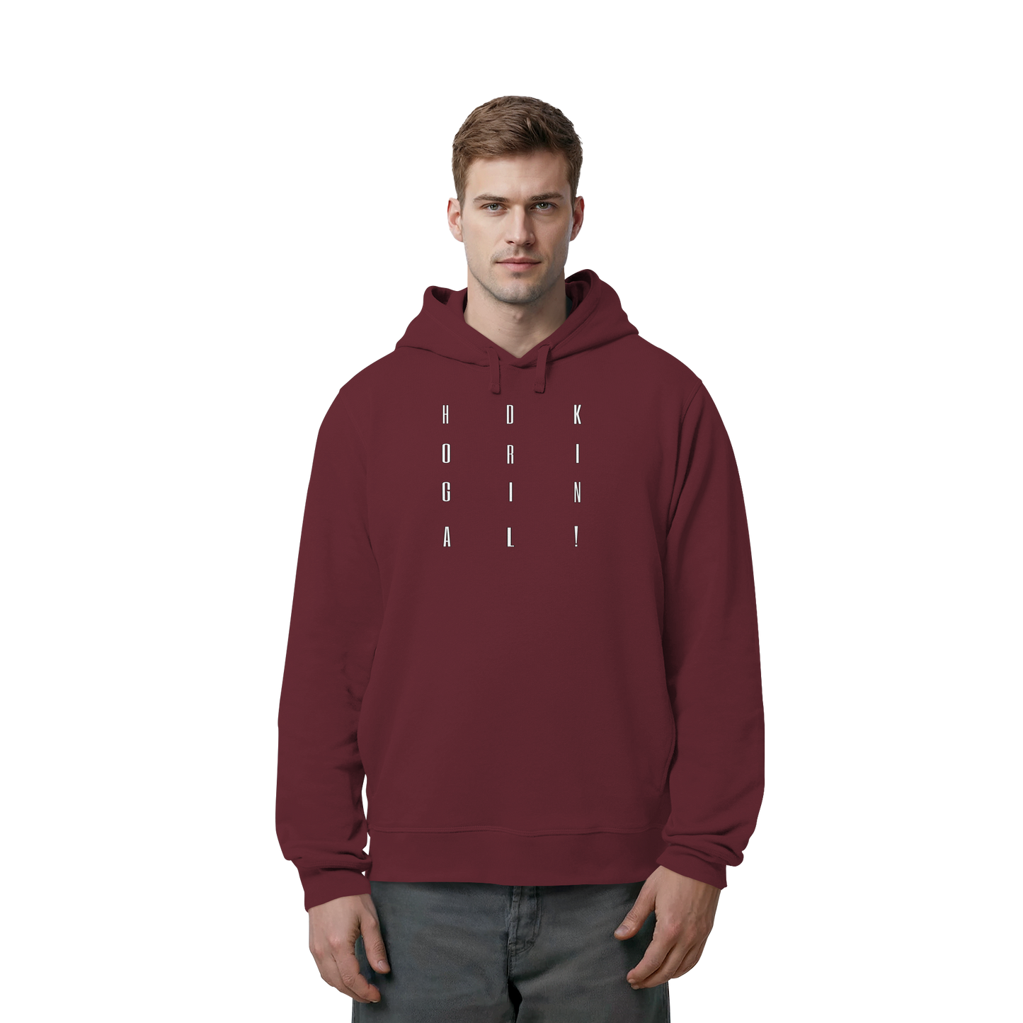 HDKORIGINALSQUARE! - Organic Side Pocket Hoodie