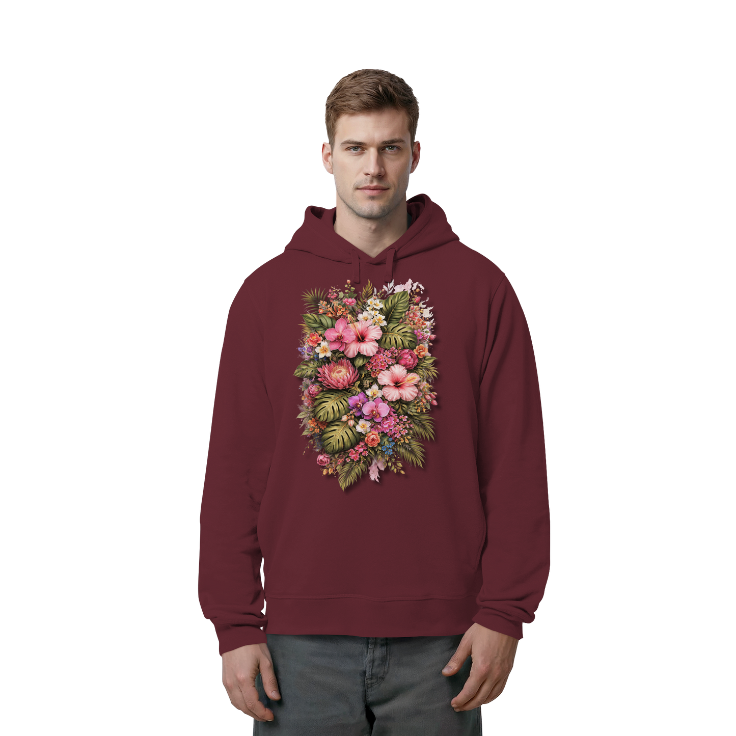 FLOWERPOWER! - Organic Side Pocket Hoodie