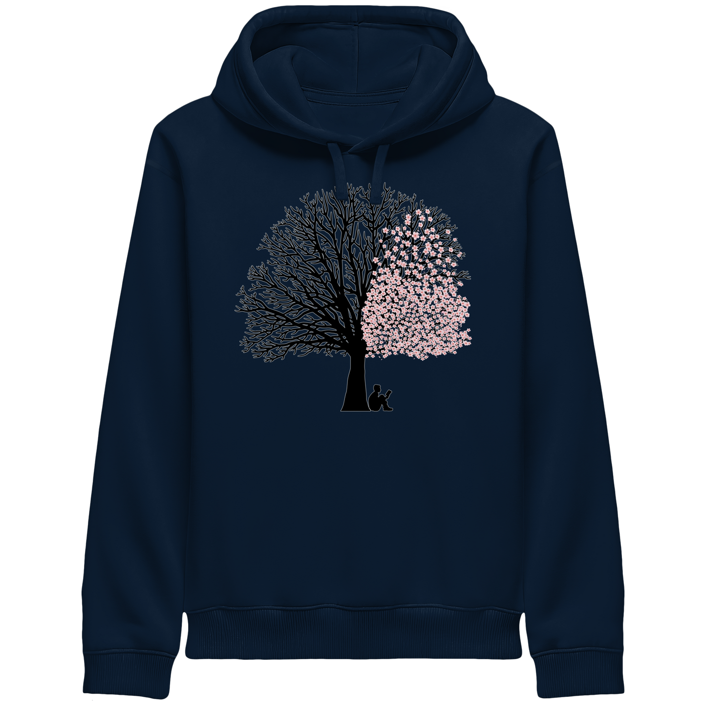 SAKURA SHADOW! - Organic Side Pocket Hoodie