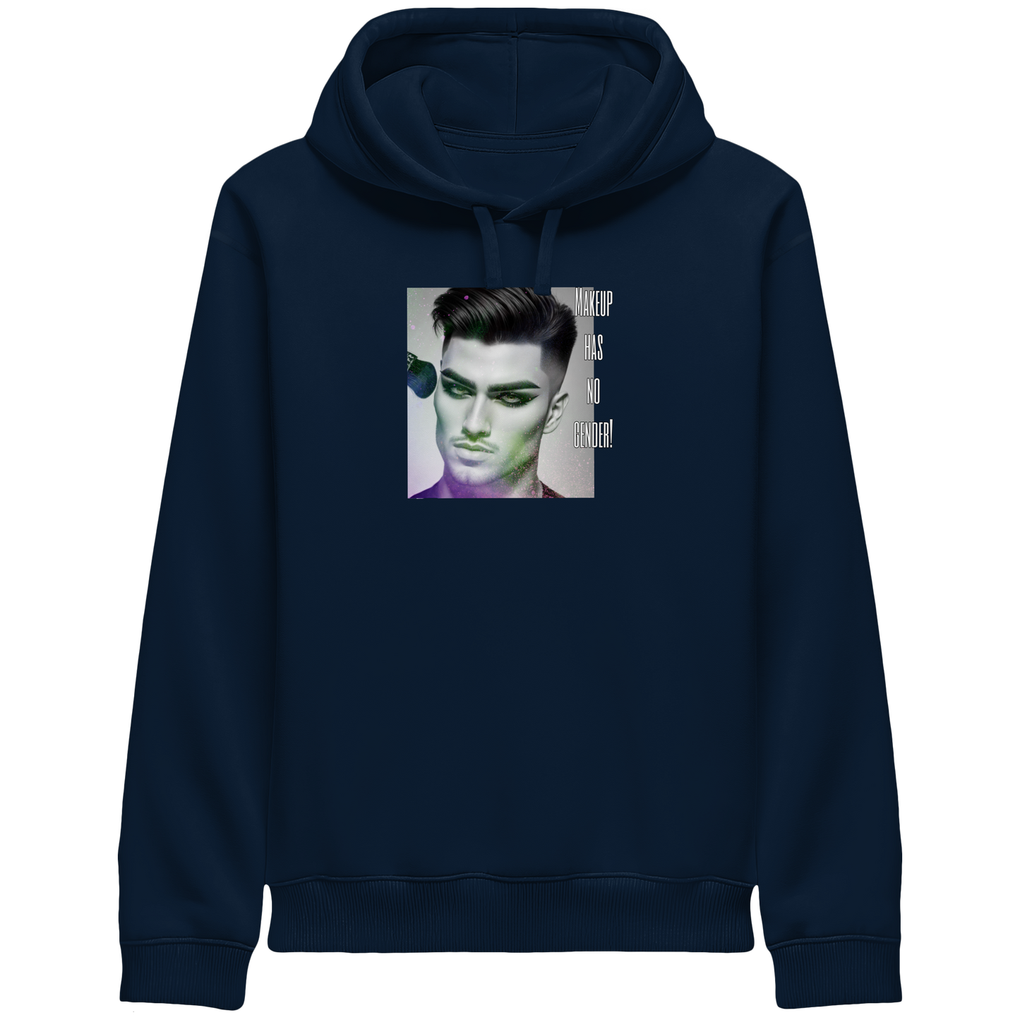 MAKEUPHASNOGENDER! - Organic Side Pocket Hoodie