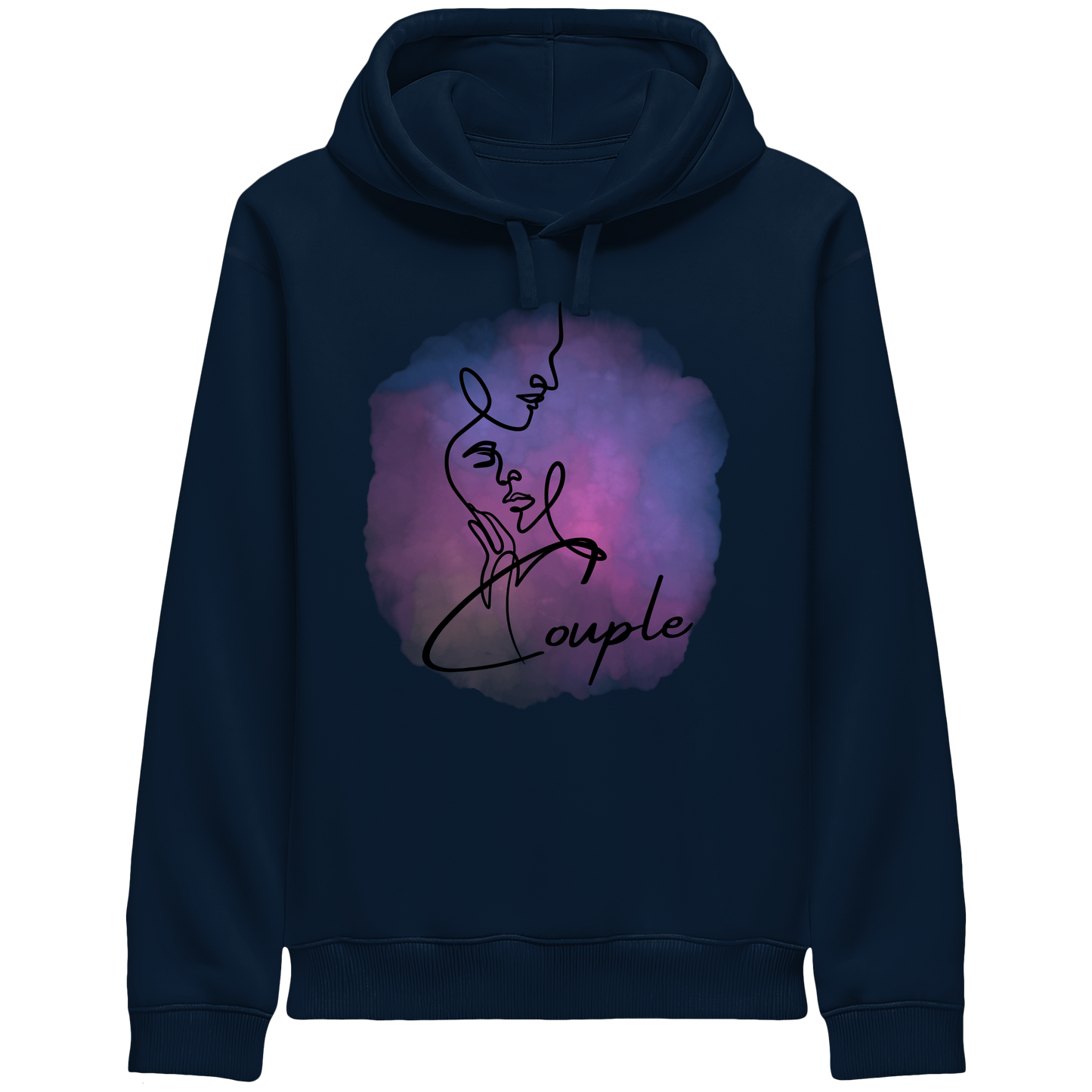COUPLELINES! - Organic Side Pocket Hoodie