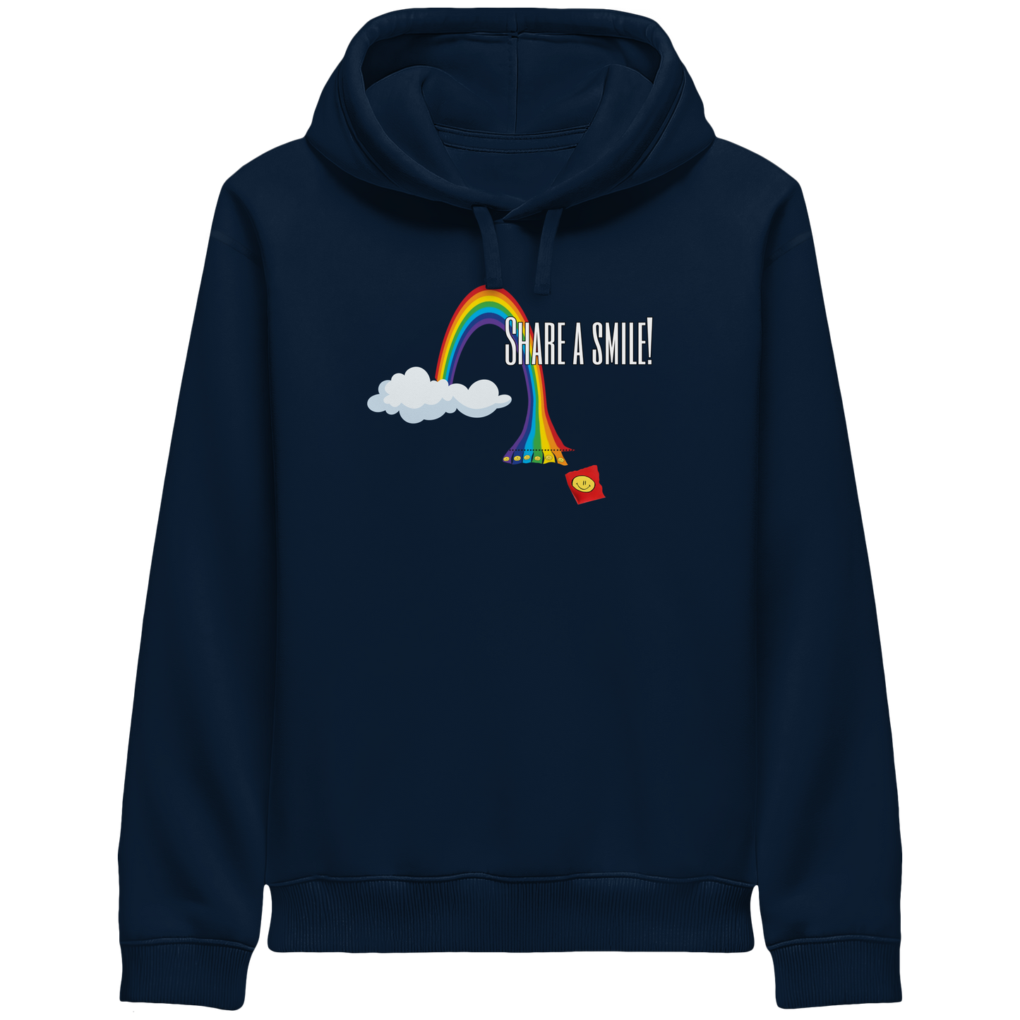 SHAREASMILE! - Organic Side Pocket Hoodie