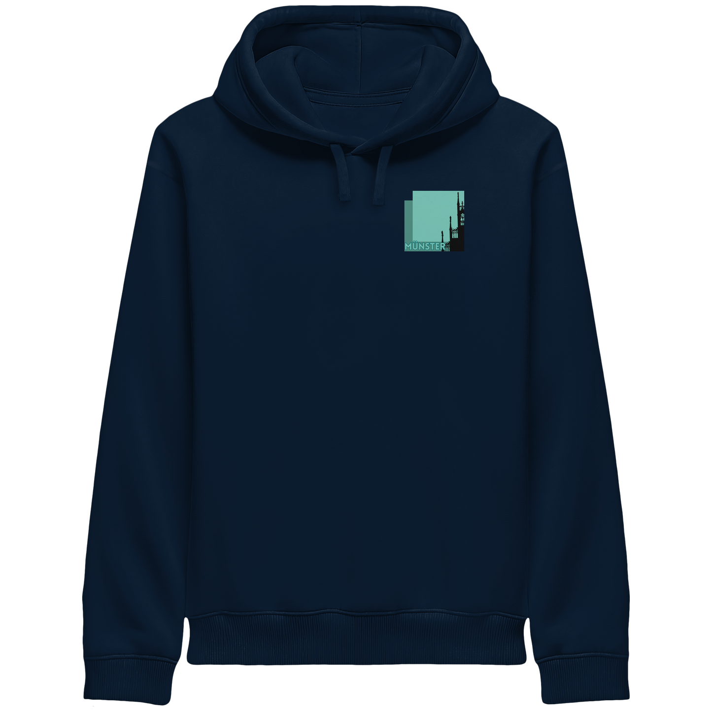 MÜNSTER SILHOUETTE! - Organic Side Pocket Hoodie