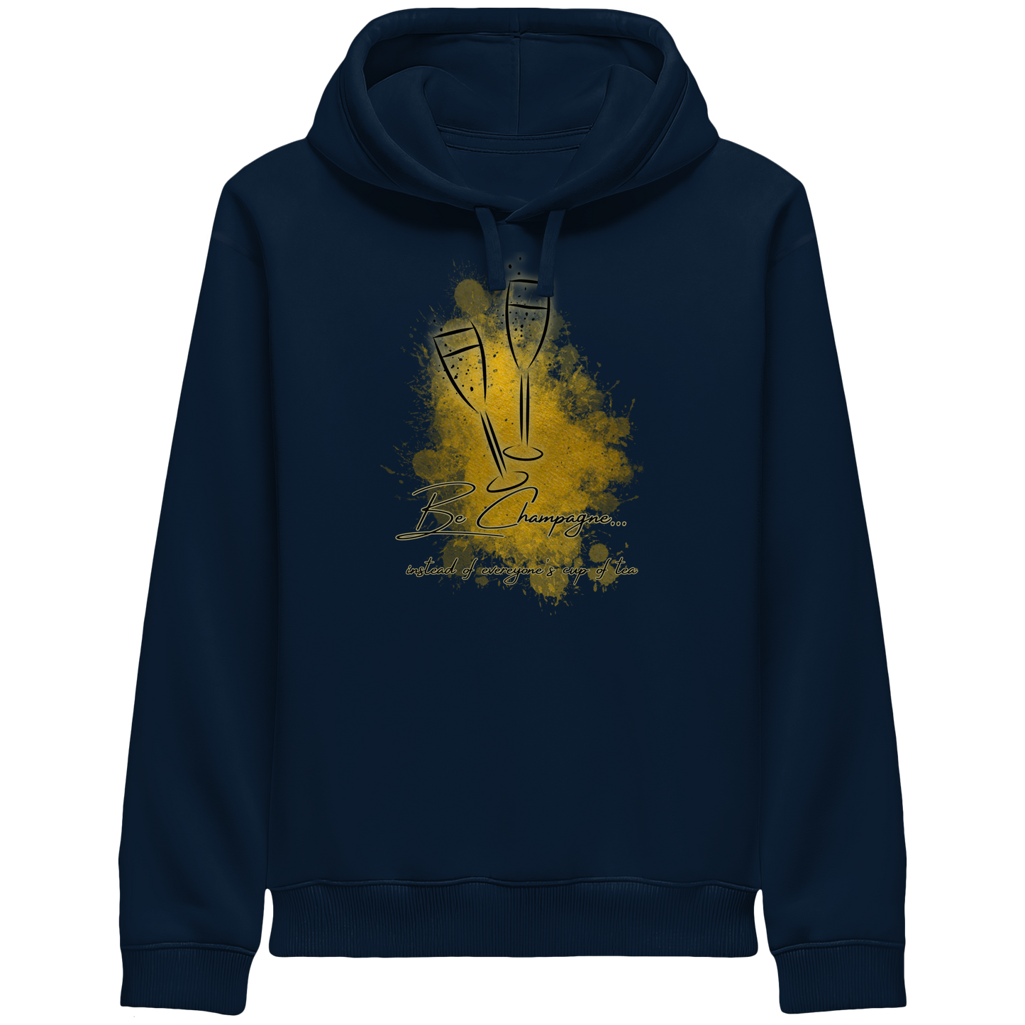 CHAMPAGNE! - Organic Side Pocket Hoodie