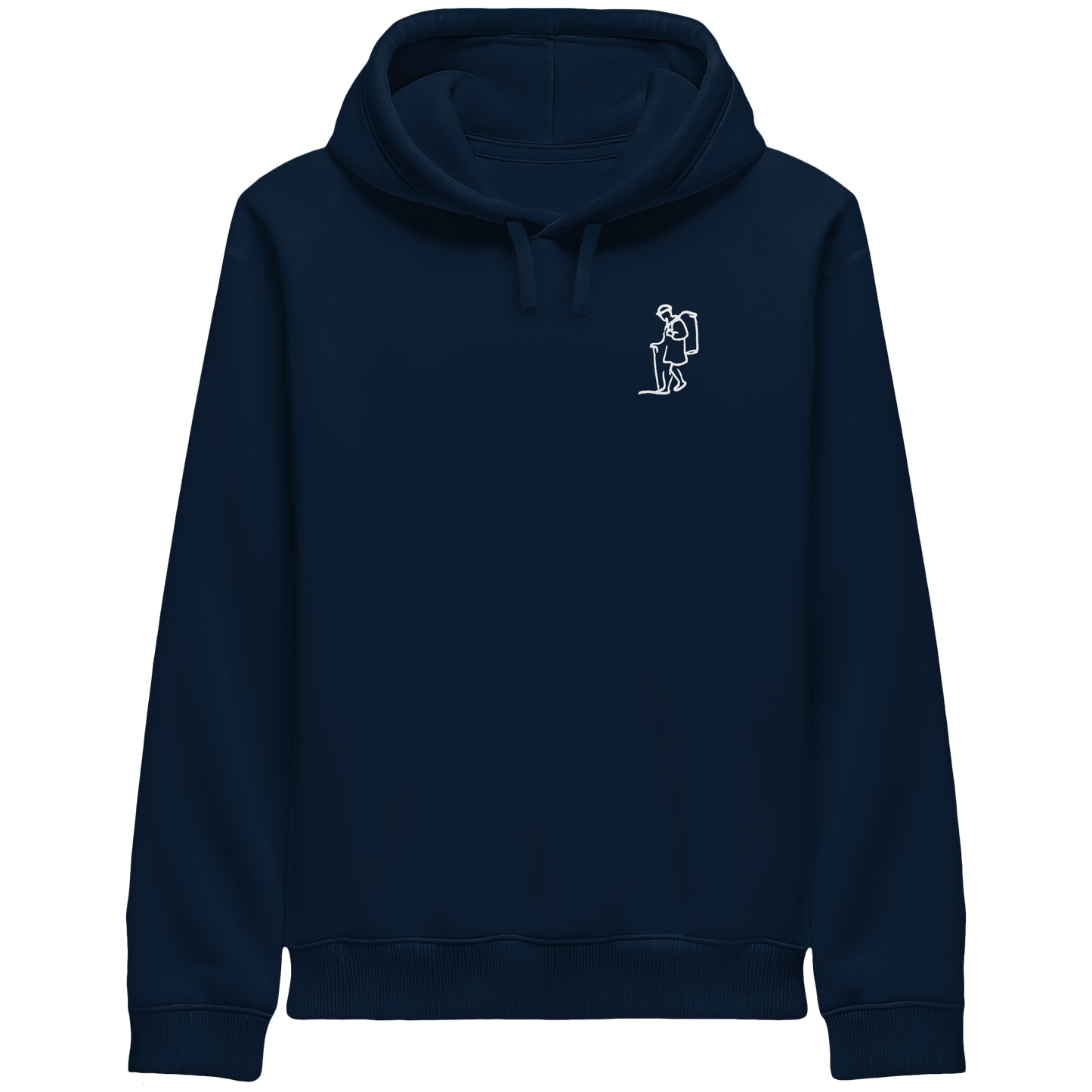 KIEPENKERL! (Stick) - Organic Side Pocket Hoodie