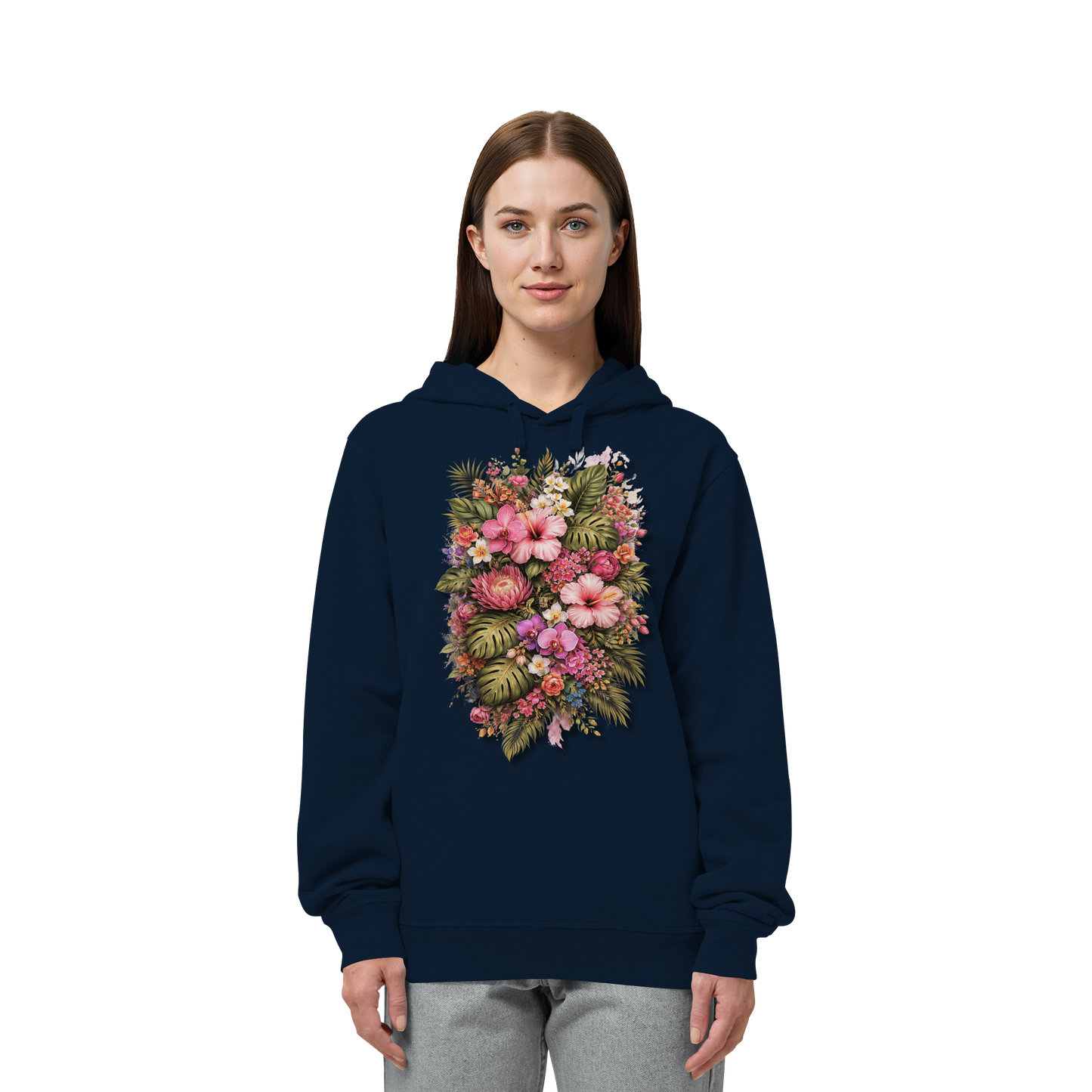 FLOWERPOWER! - Organic Side Pocket Hoodie