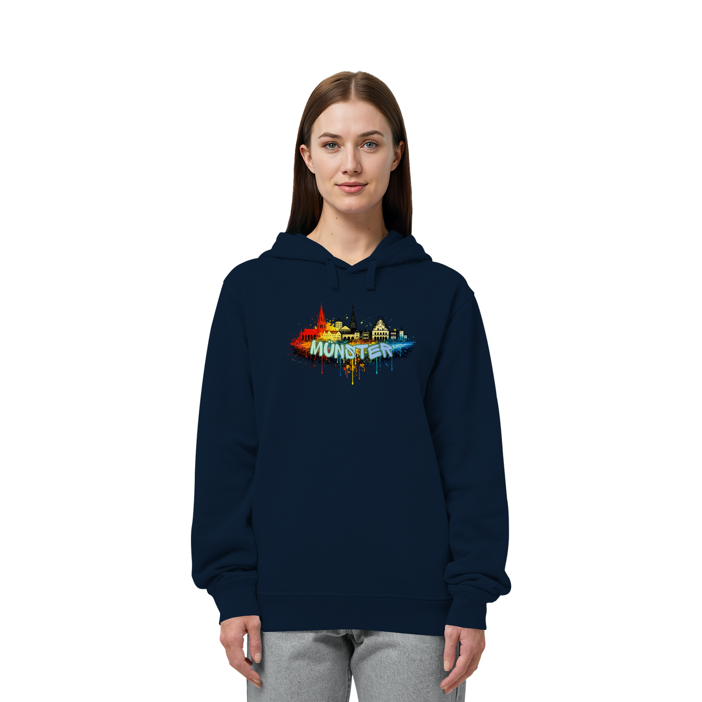MÜNSTERSPRAY! - Organic Side Pocket Hoodie