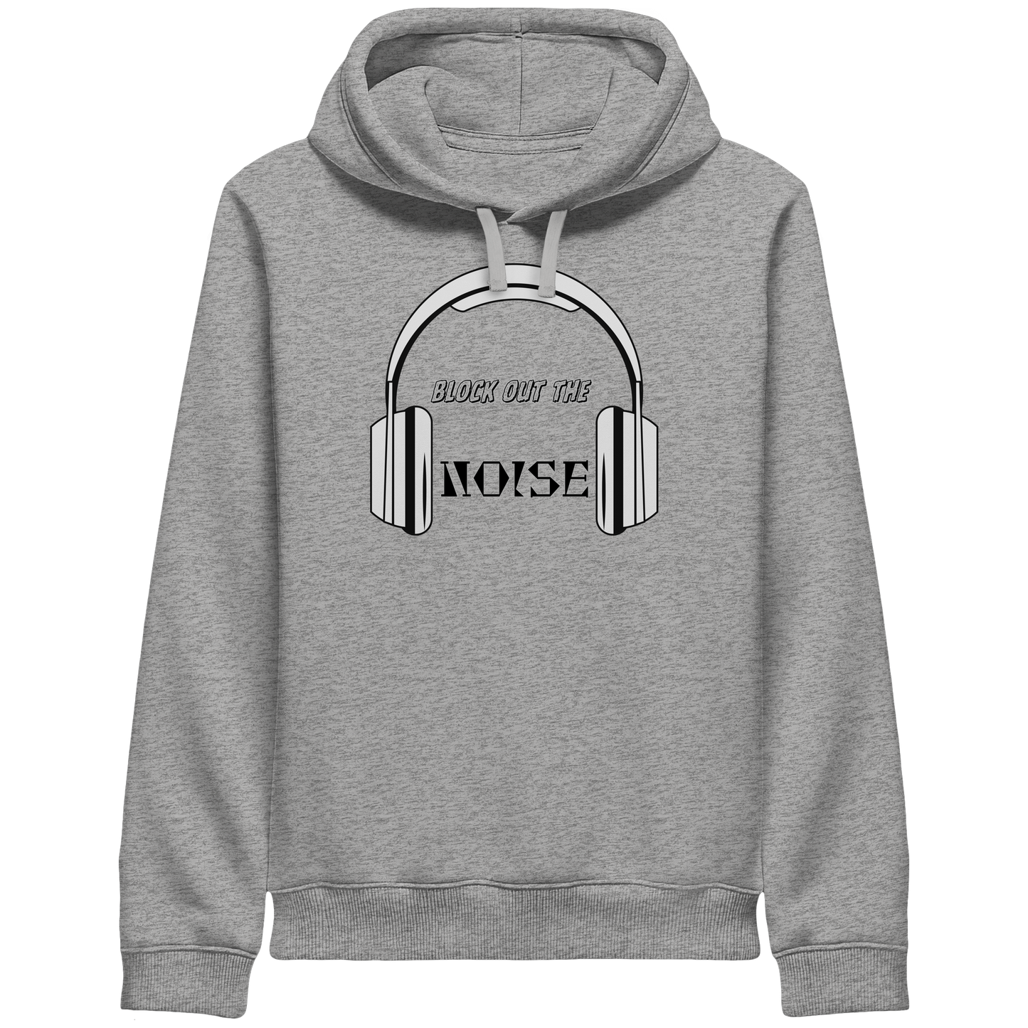 BLOCKOUTTHENOISE! - Organic Side Pocket Hoodie