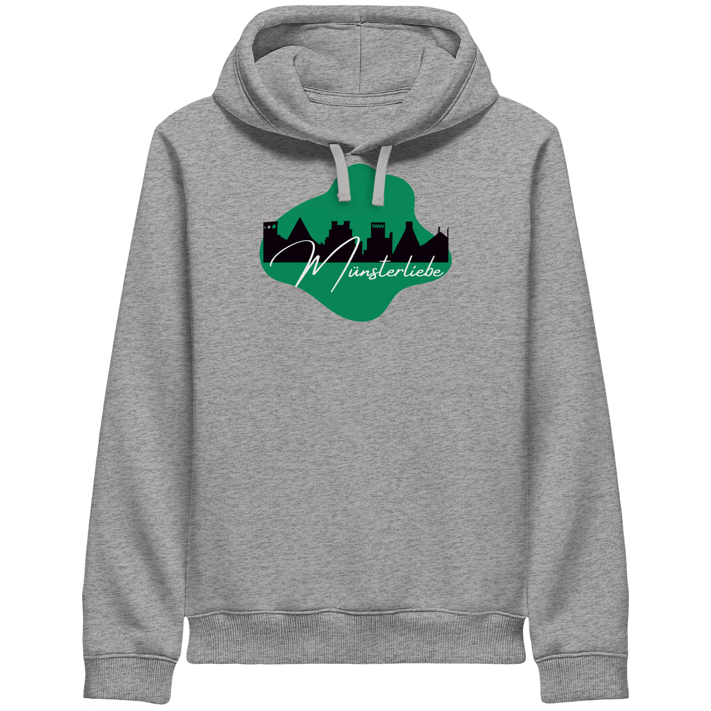 SKYLINEMÜNSTERLIEBE! - Organic Side Pocket Hoodie