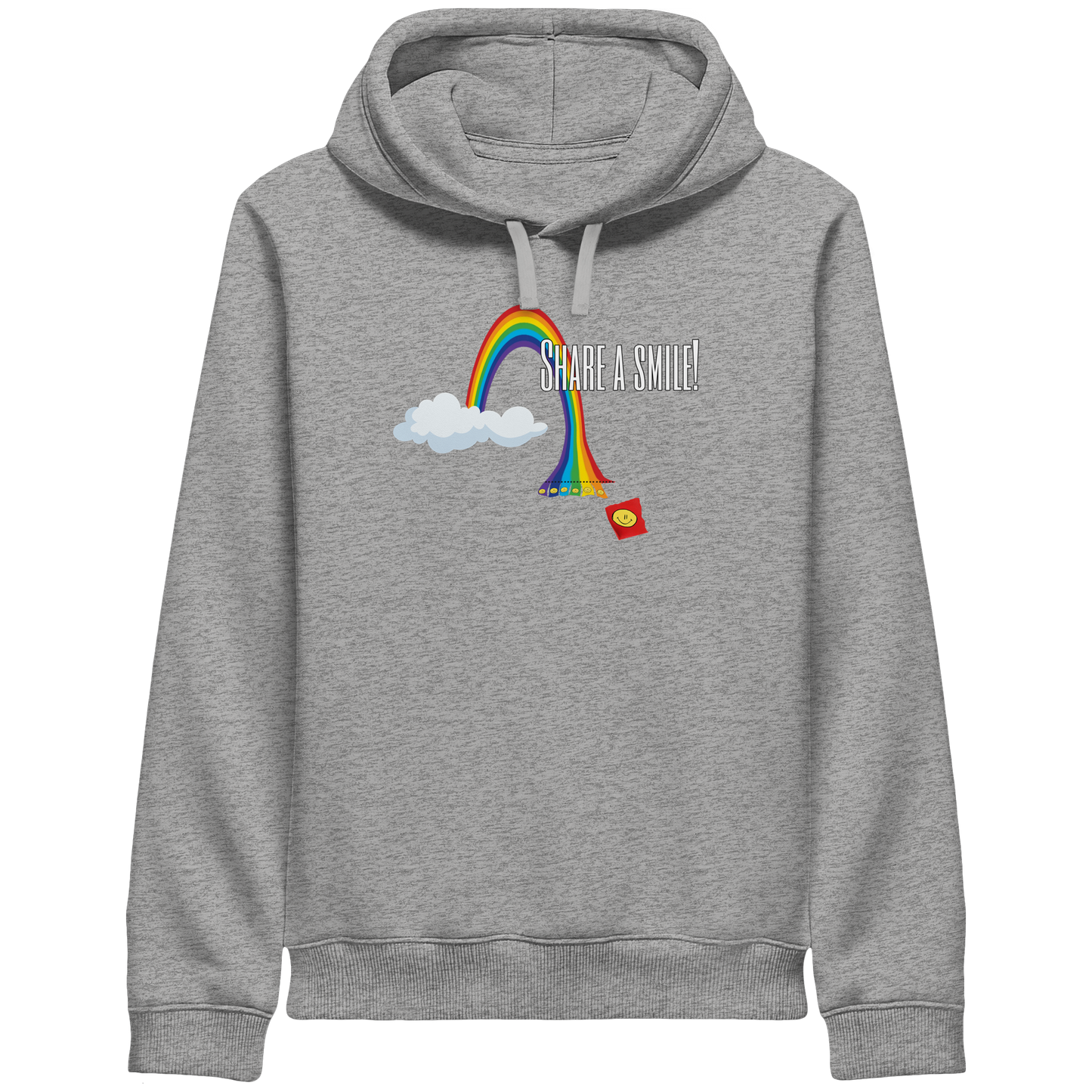SHAREASMILE! - Organic Side Pocket Hoodie