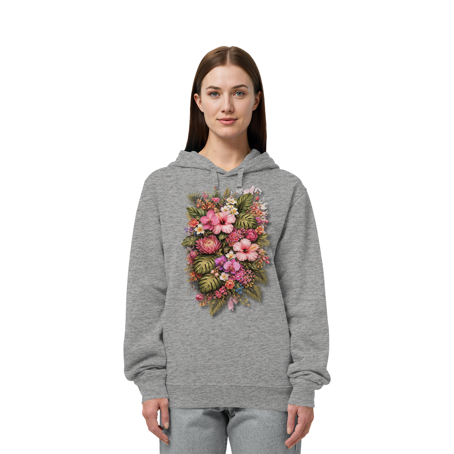 FLOWERPOWER! - Organic Side Pocket Hoodie