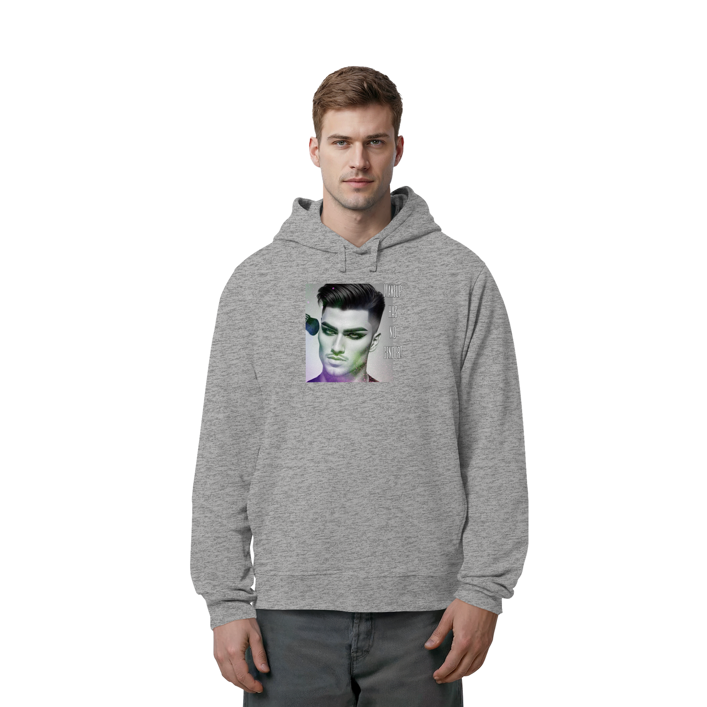 MAKEUPHASNOGENDER! - Organic Side Pocket Hoodie
