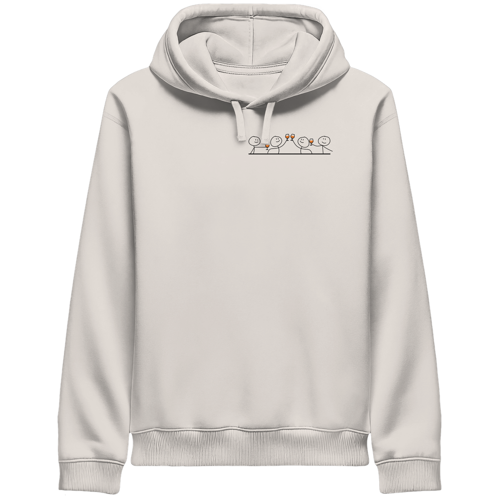 CREWLOVE! (Embroidery) - Organic Side Pocket Hoodie