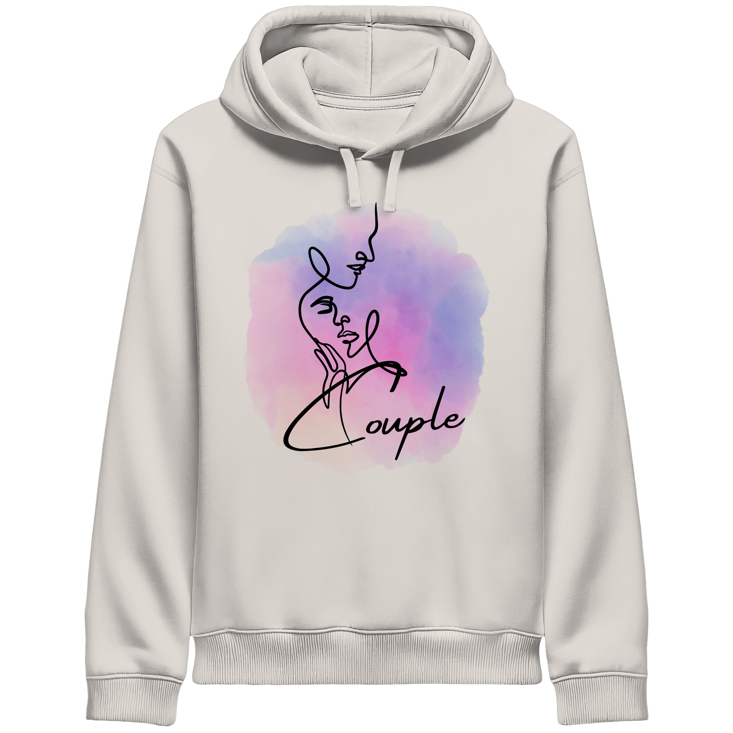 COUPLELINES! - Organic Side Pocket Hoodie