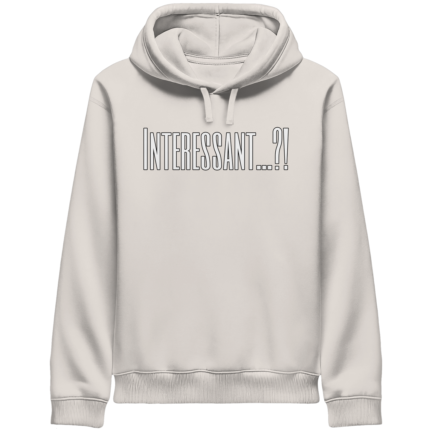 INTERESTING...? - Organic Side Pocket Hoodie