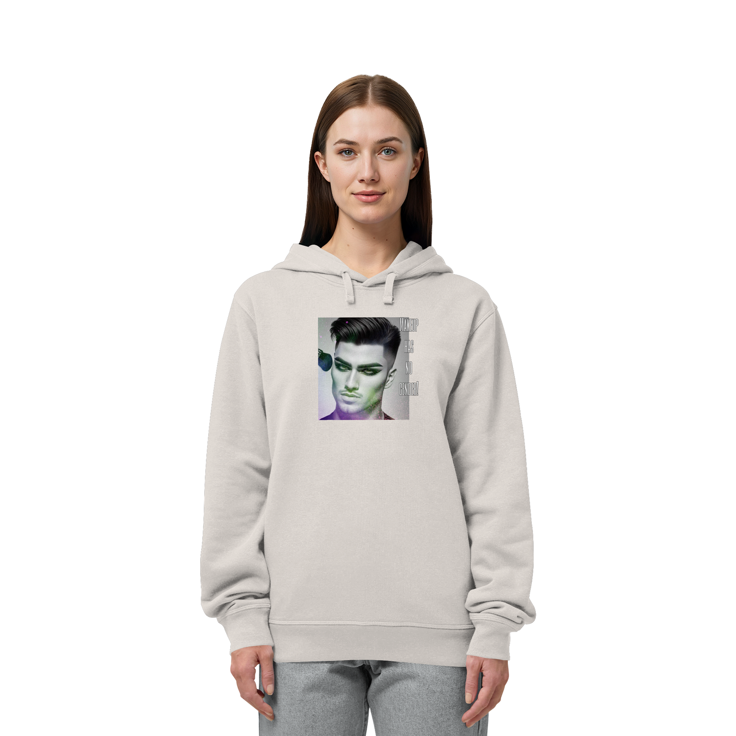 MAKEUPHASNOGENDER! - Organic Side Pocket Hoodie