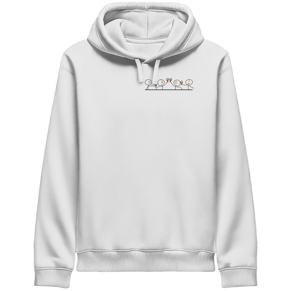 CREWLOVE! (Embroidery) - Organic Side Pocket Hoodie